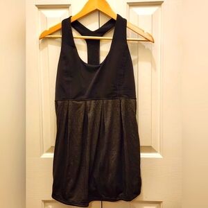 lululemon athletica Black Tank Top